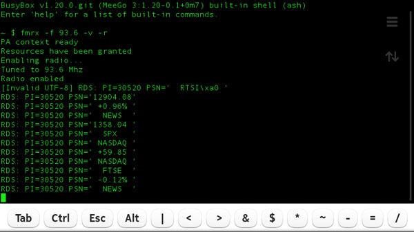 Скриншот смартфона Nokia N950
