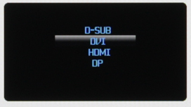 ЖК-монитор AOC g2460Pqu, меню установок