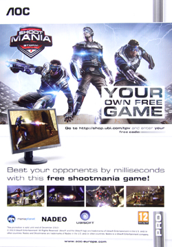 ЖК-монитор AOC g2460Pqu, купон на игру