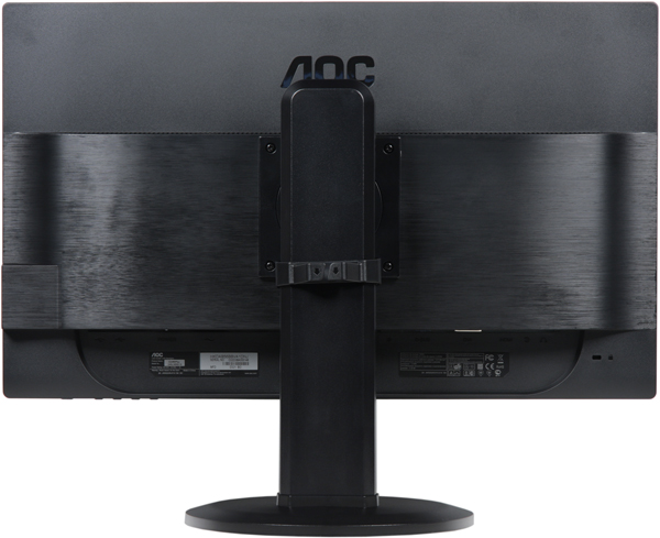 ЖК-монитор AOC g2460Pqu, вид сзади
