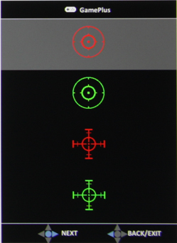 ЖК-монитор Asus PG278Q, меню установок