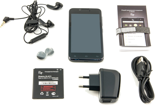 Обзор Fly IQ441. Аксессуары коммуникатора