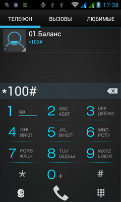 Обзор Fly IQ441. Скриншоты. Набор номера