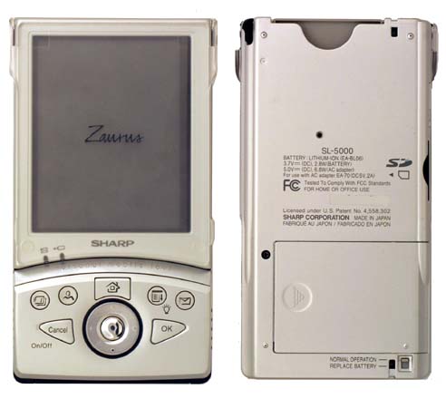 Sharp Zaurus SL-5000
