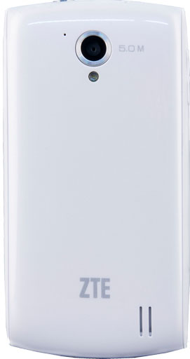 Обзор ZTE Blade+. Задняя панель коммуникатора