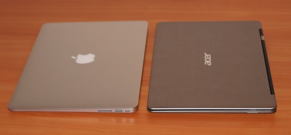 Сравнение Acer Aspire S3 с MacBook Air