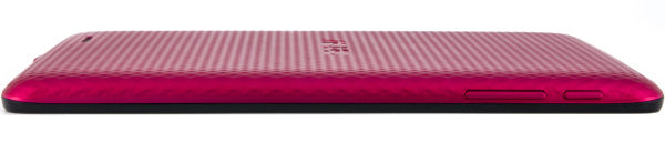 Левая грань планшета ASUS Memo Pad