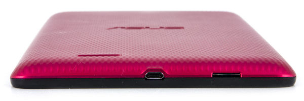 Нижняя грань планшета ASUS Memo Pad