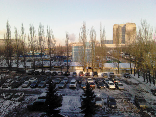 Фотография, сделанная на тыловую камеру планшета Huawei MediaPad