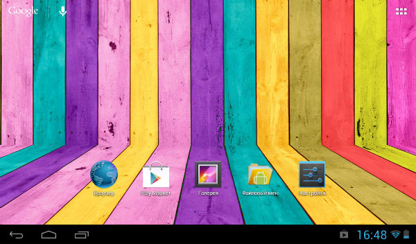 Android 4.1 на планшете iconBIT NetTAB Matrix Ultra NT-0704M