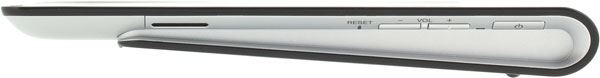 Правая грань планшета Sony Tablet S