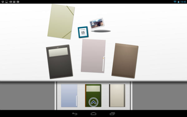 Скриншот Toshiba Excite Write