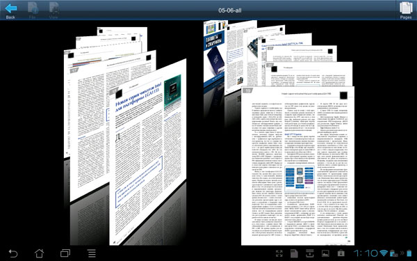 Скриншот Picsel Smart Office 2