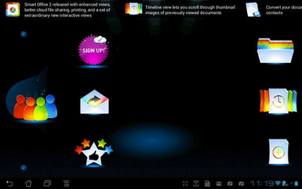 Скриншот Picsel Smart Office 2