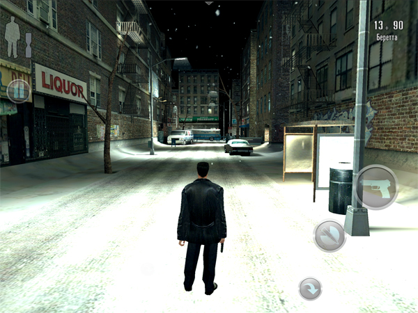 Max Payne Mobile на iPad