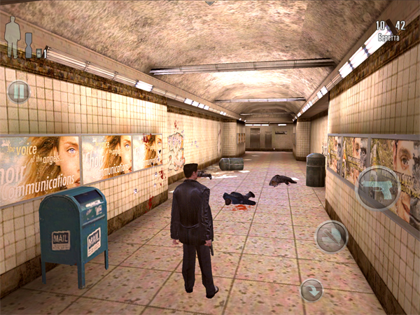 Max Payne Mobile на iPad