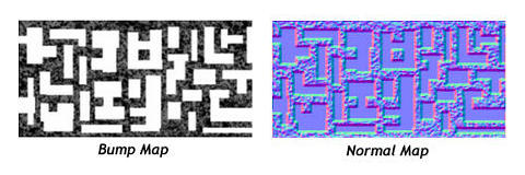 Bump Maps &mdash; Normal Maps